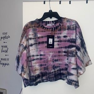 NWT🌟Fashion Nova Tye Dye Crop Top